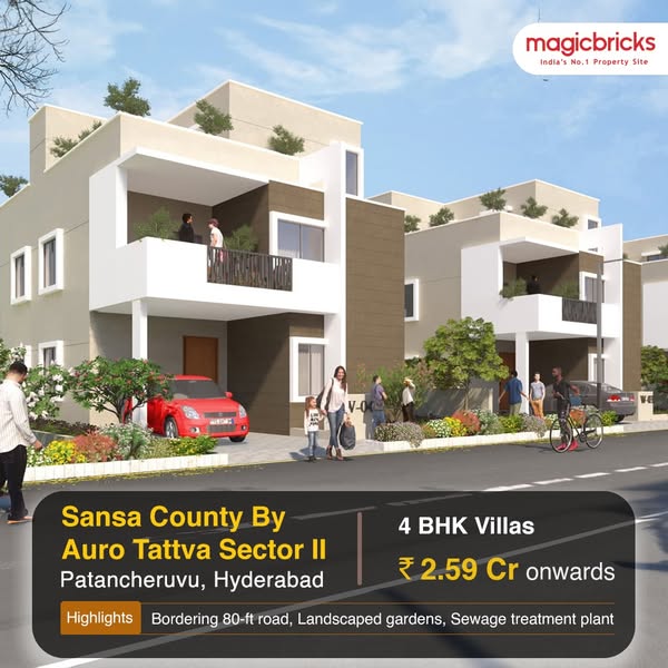 Sansa County By Auro Tattva Sector II By Auro Realty